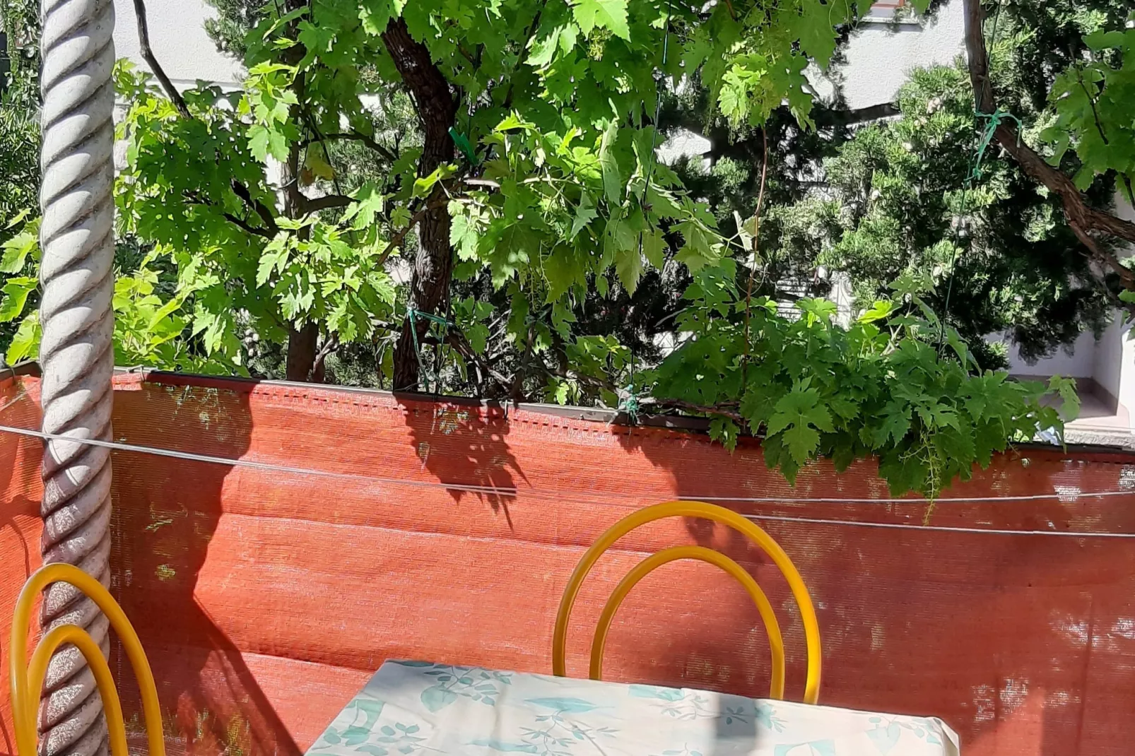 Apartments Oleander Selce- Two bedroom apartment with Balcony (2+2)-Terrasbalkon