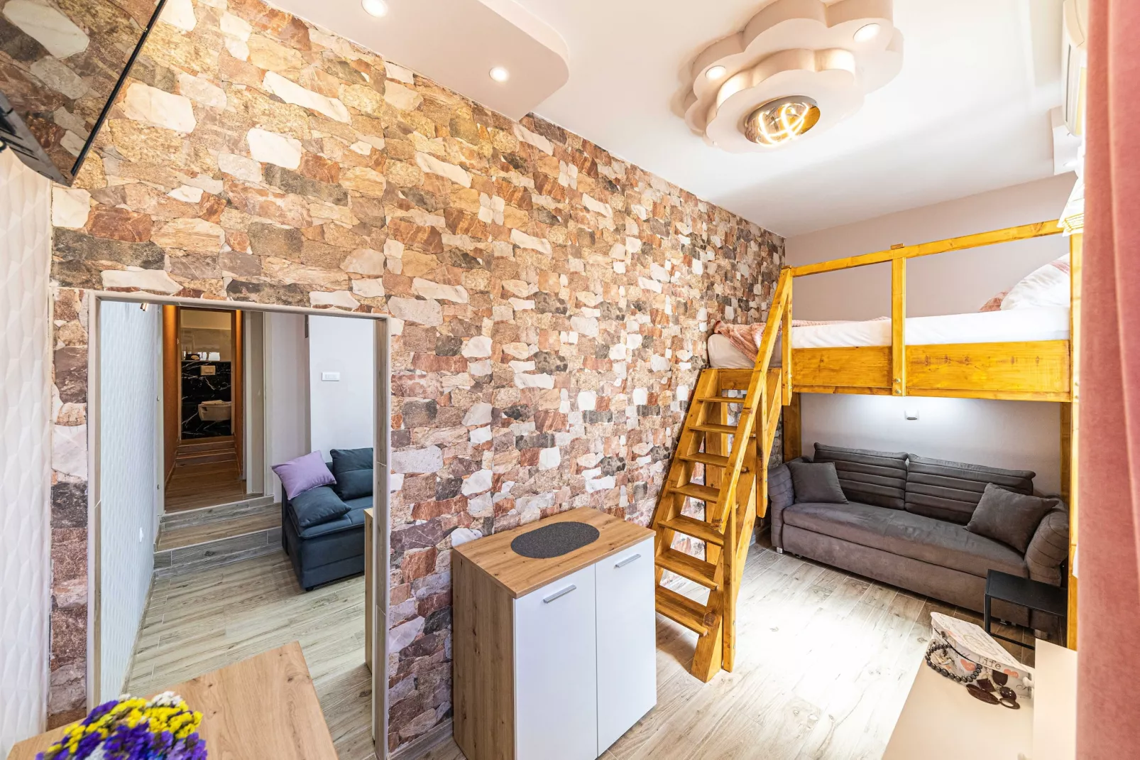 Apartments Keka - One Bedroom Apartment-Slaapkamer