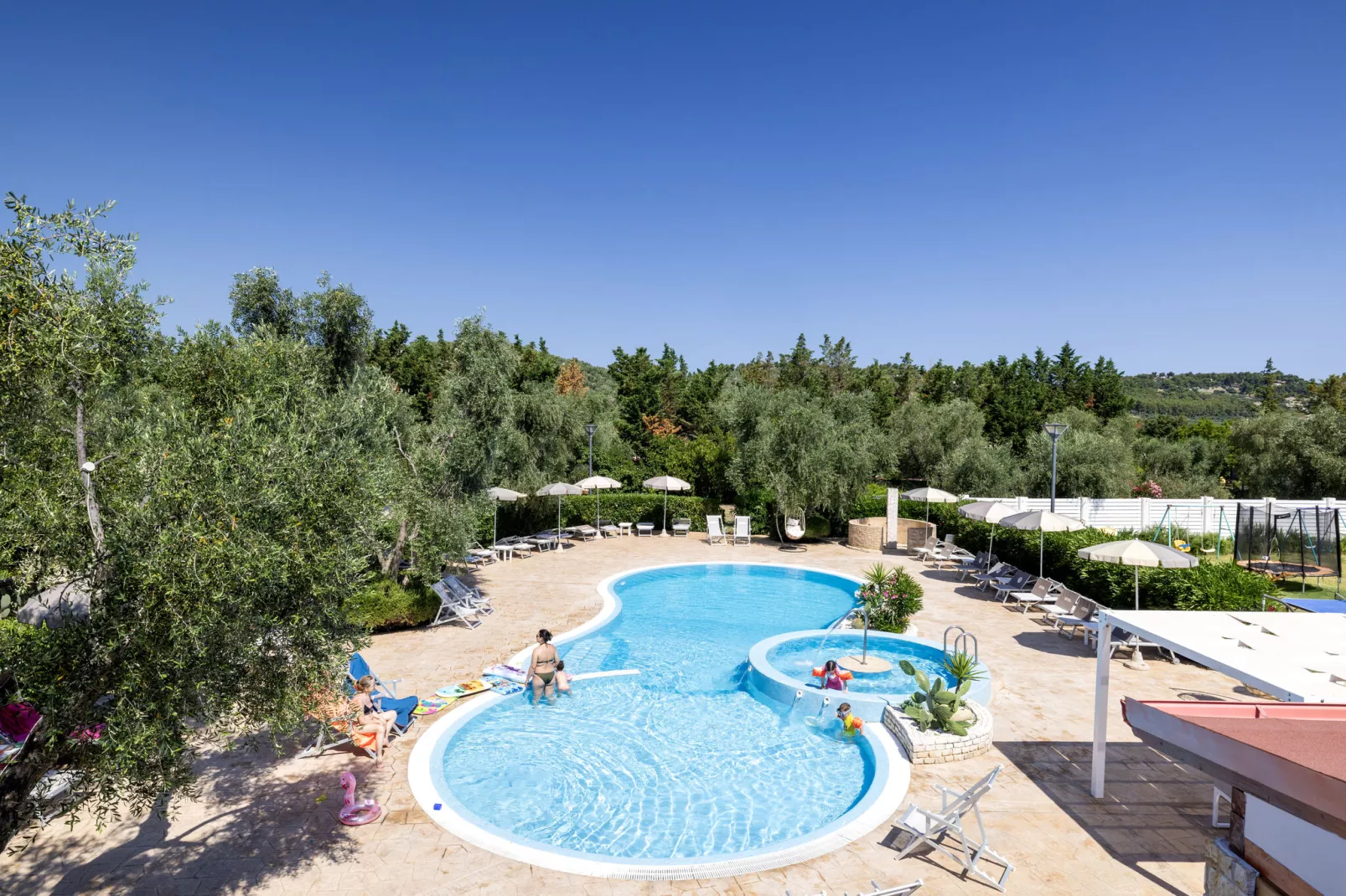 I Tesori del Sud - App semi-detached villa - 5/6 pax-Zwembad