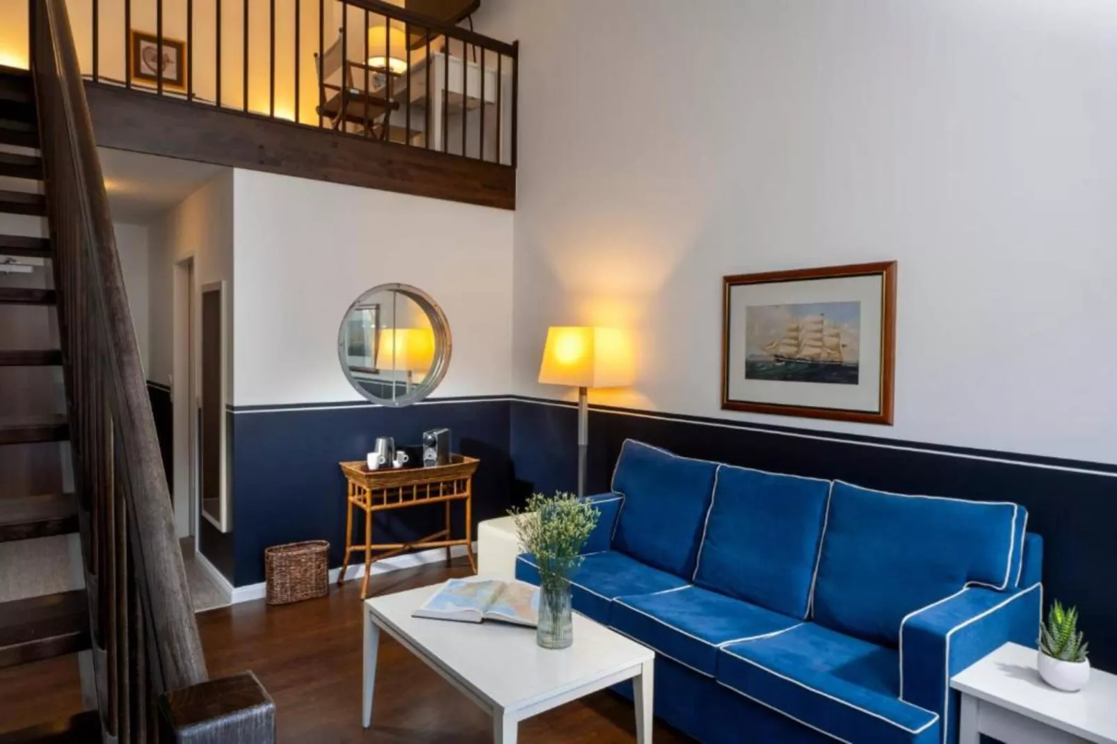 Hafendorf Junior Suite-Woonkamer