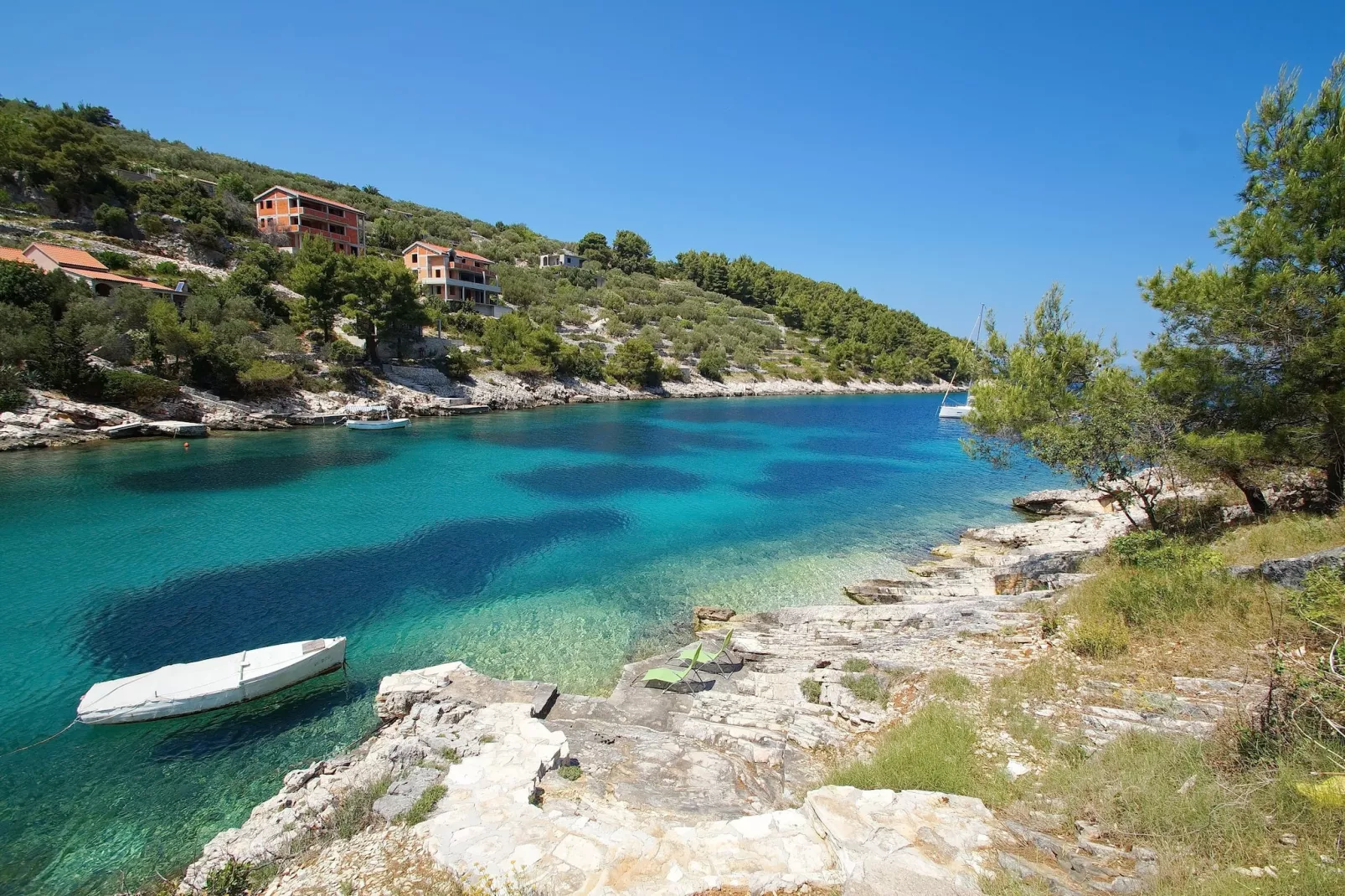 Stone House Oreb - Two Bedroom Holiday Home with Sea View-Sfeer