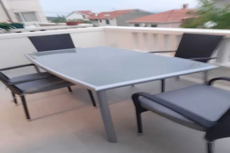 Apartments Seagull - Two Bedroom Apartment with Balcony (Grozdana)-Terrasbalkon