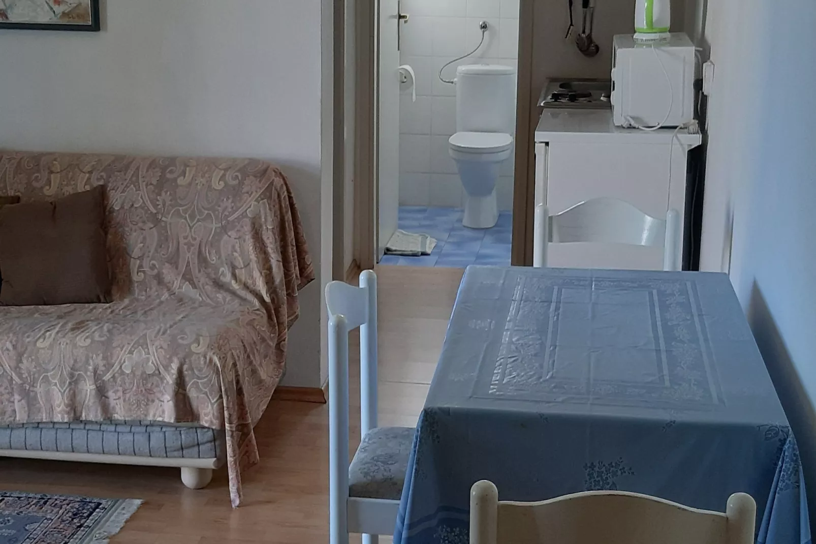 Apartments Oleandar Selce- One bedroom apartment with Balcony (2+1)-Binnen