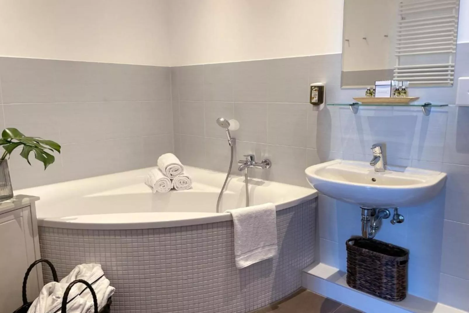 Hafendorf Penthouse Suite-Badkamer