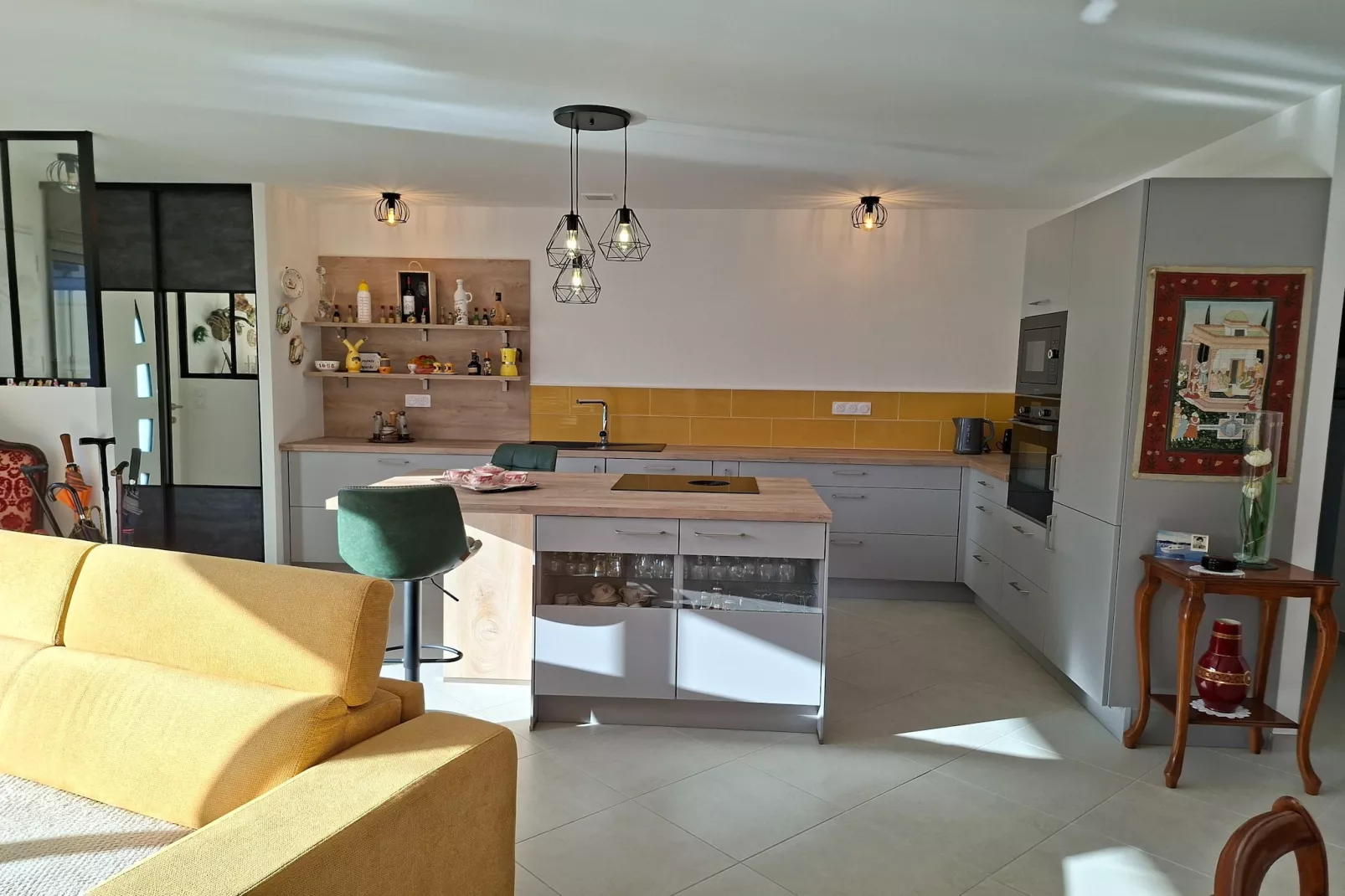 Ferienhaus in Plestin les Grèves-Keuken