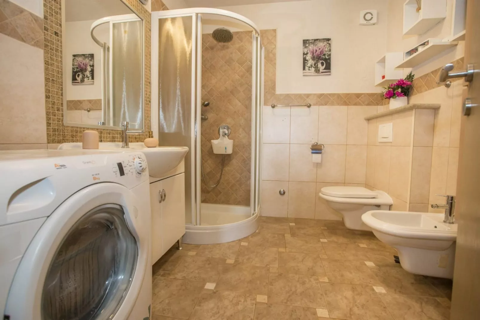 Apartments Andre Poreč - Two bedroom Apartment with Balcony and Pool (Emma)-Badkamer