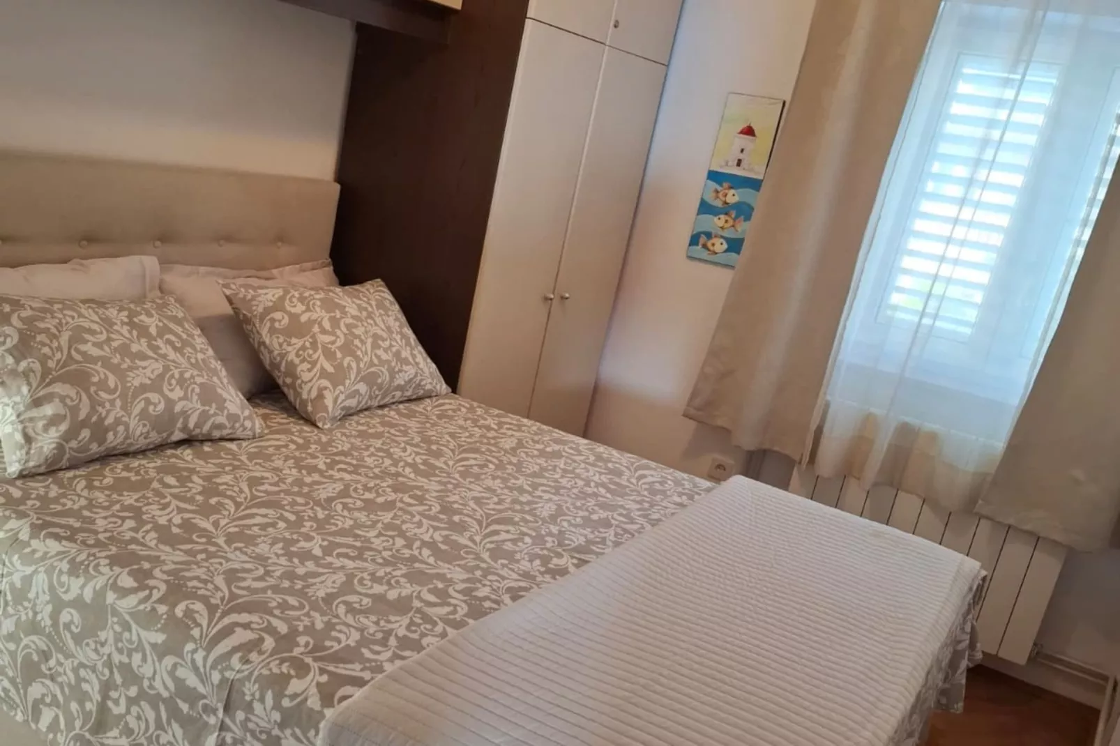 Three bedroom Apartment with terrace and sea view (Nera)-Slaapkamer