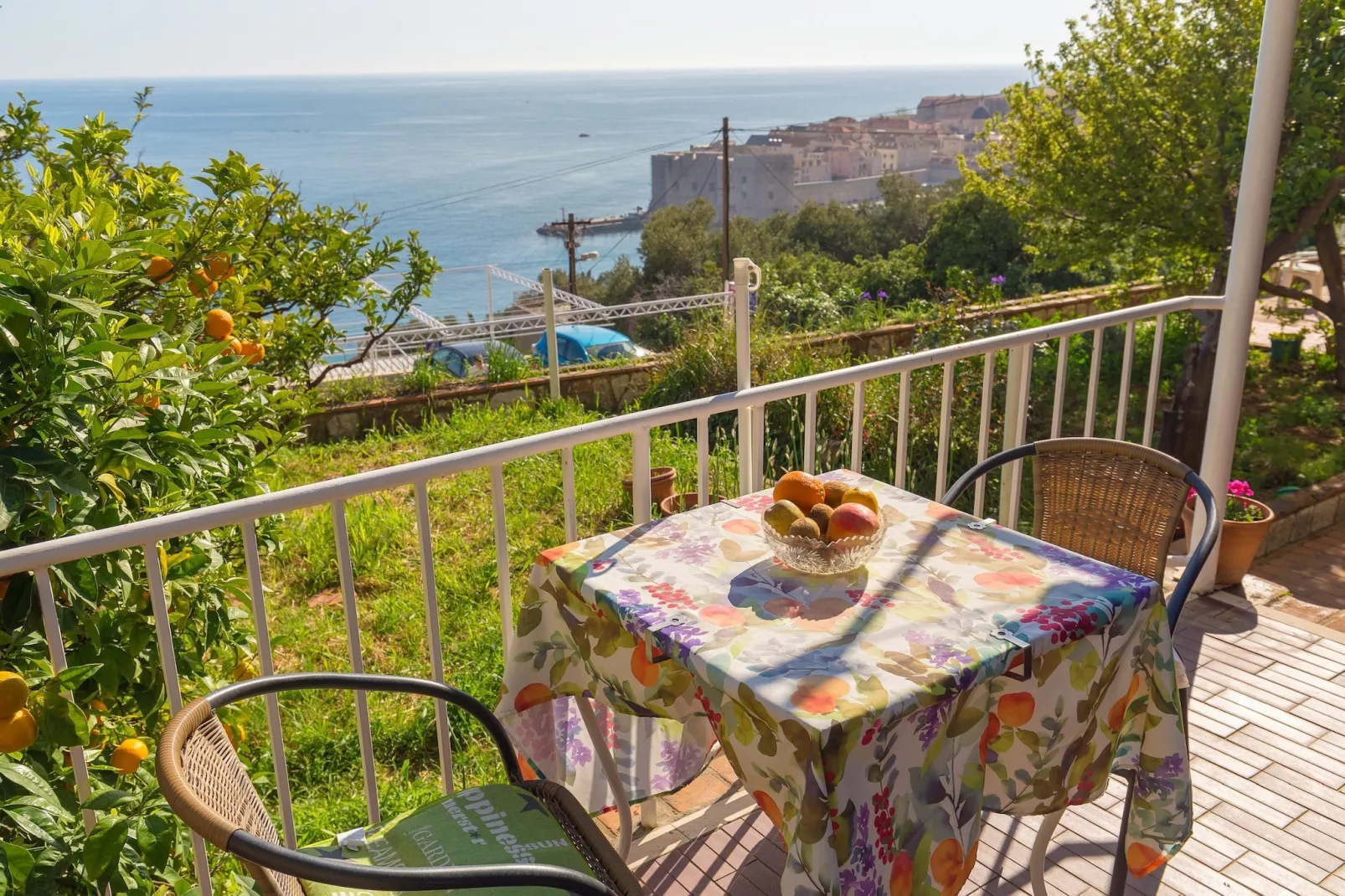 Ploče Apartments - One Bedroom Apartment with Terrace and Sea View - Petra Krešimira IV 27-Terras