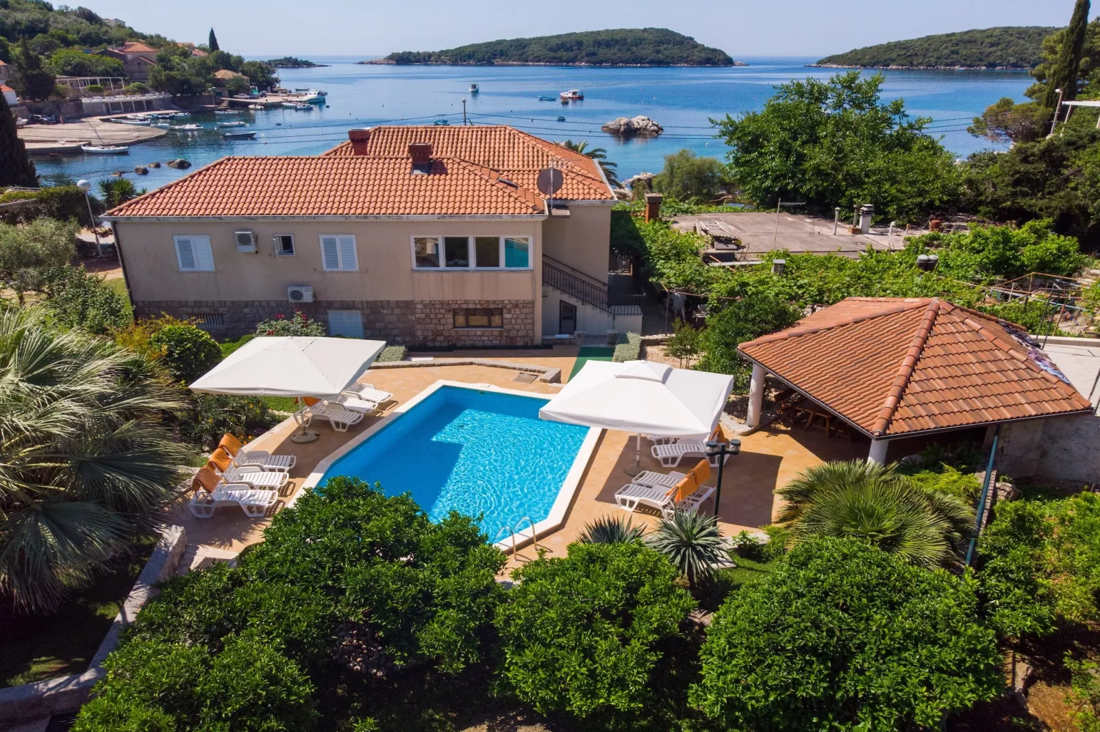 Apartments Vidak - Studio Apartment with Sea View - (A5)-Uitzicht