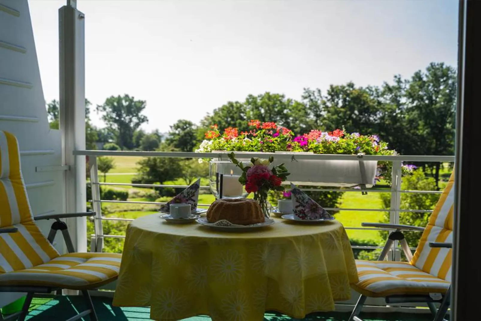 Haus am Kurpark - Studio 2 OG-Terrasbalkon