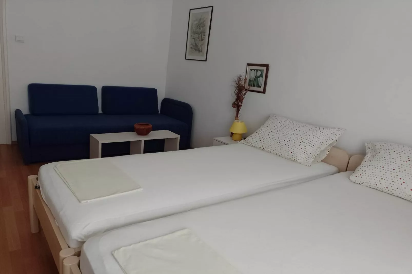 Apartments Jeanny - One Bedroom Apartment with Terrace-Slaapkamer