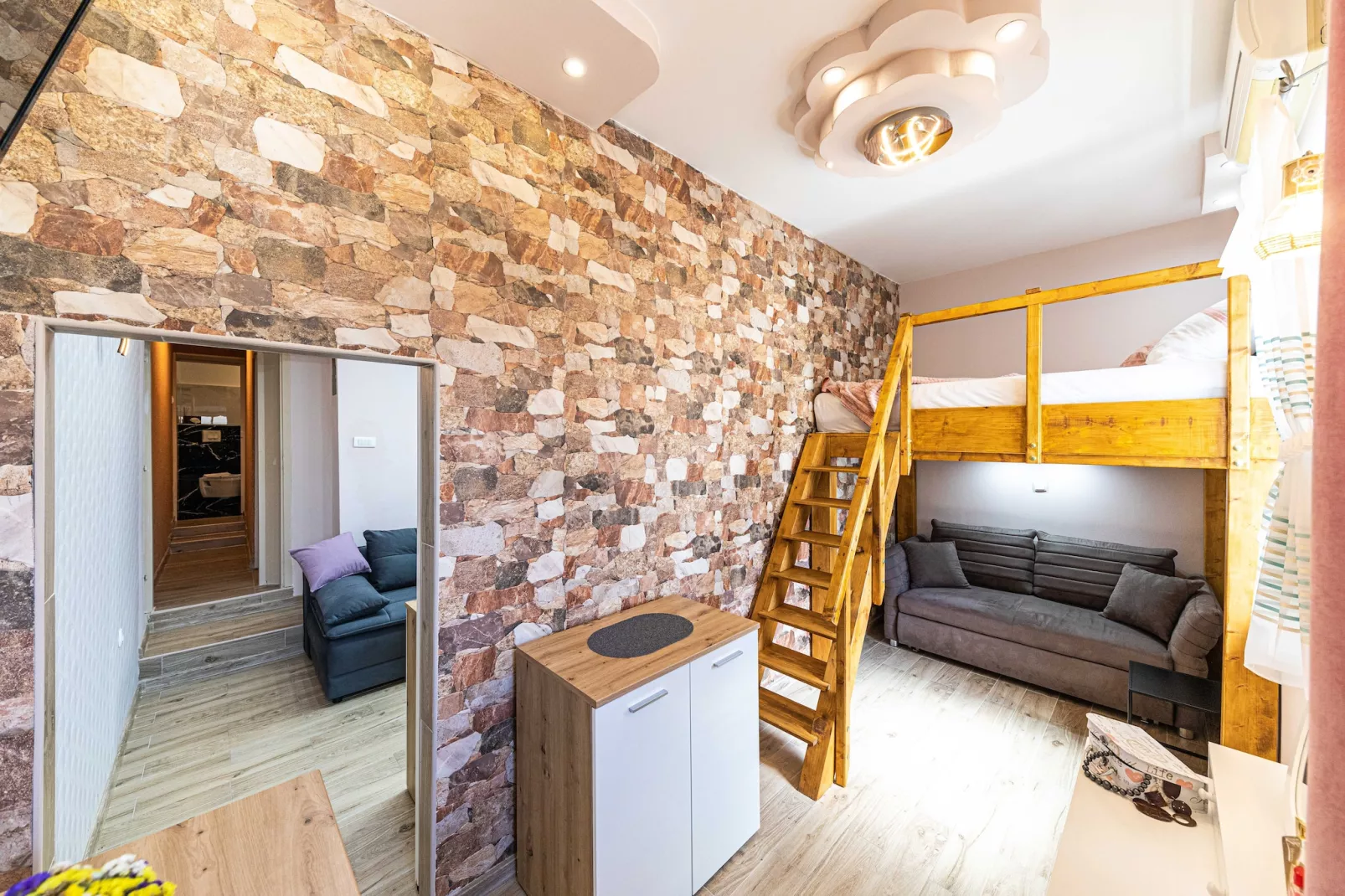 Apartments Keka - One Bedroom Apartment-Slaapkamer