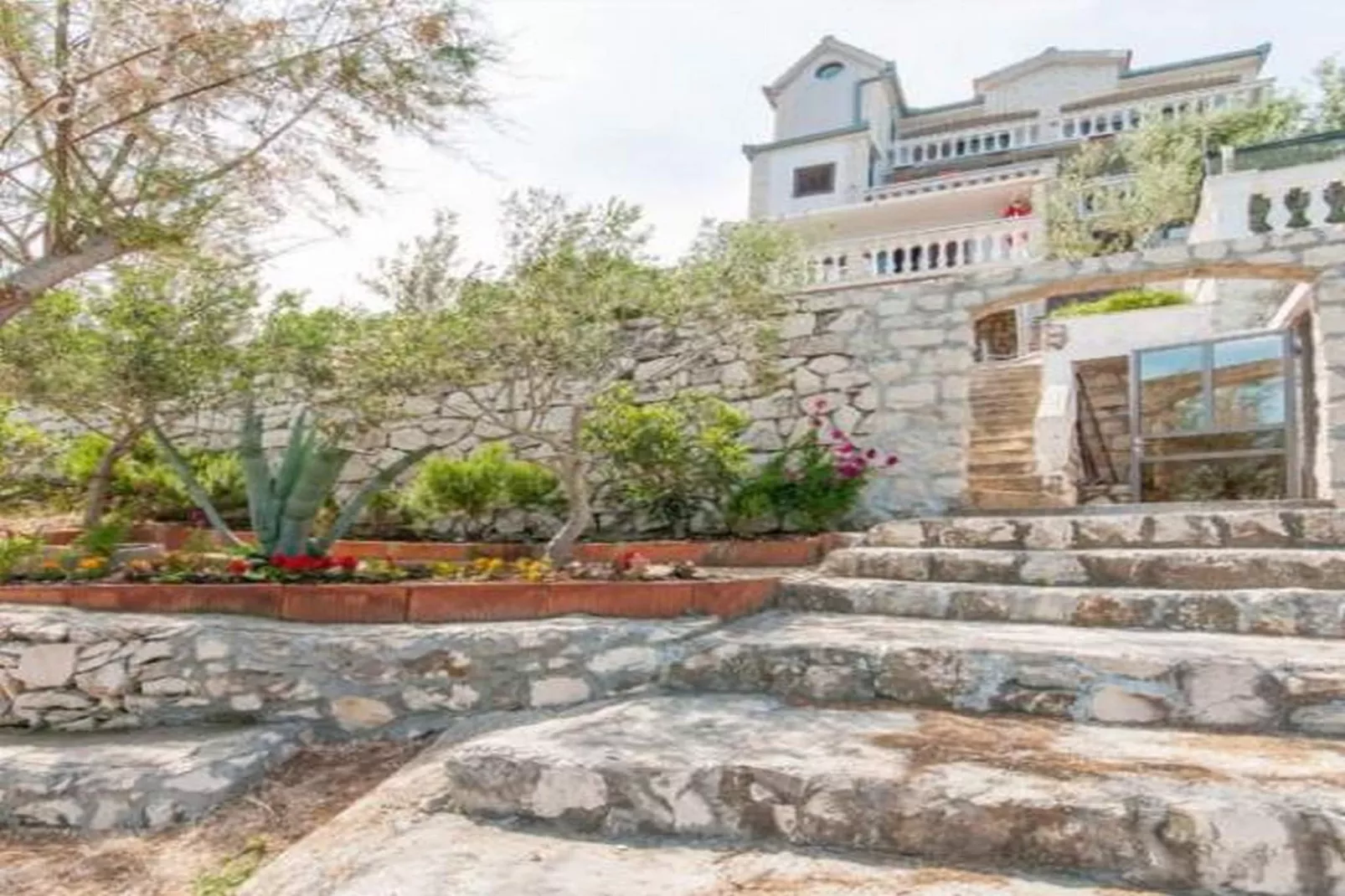 Apartments Marko - Three Bedroom Apartment with Terrace and Sea View (A6)-Buitenlucht