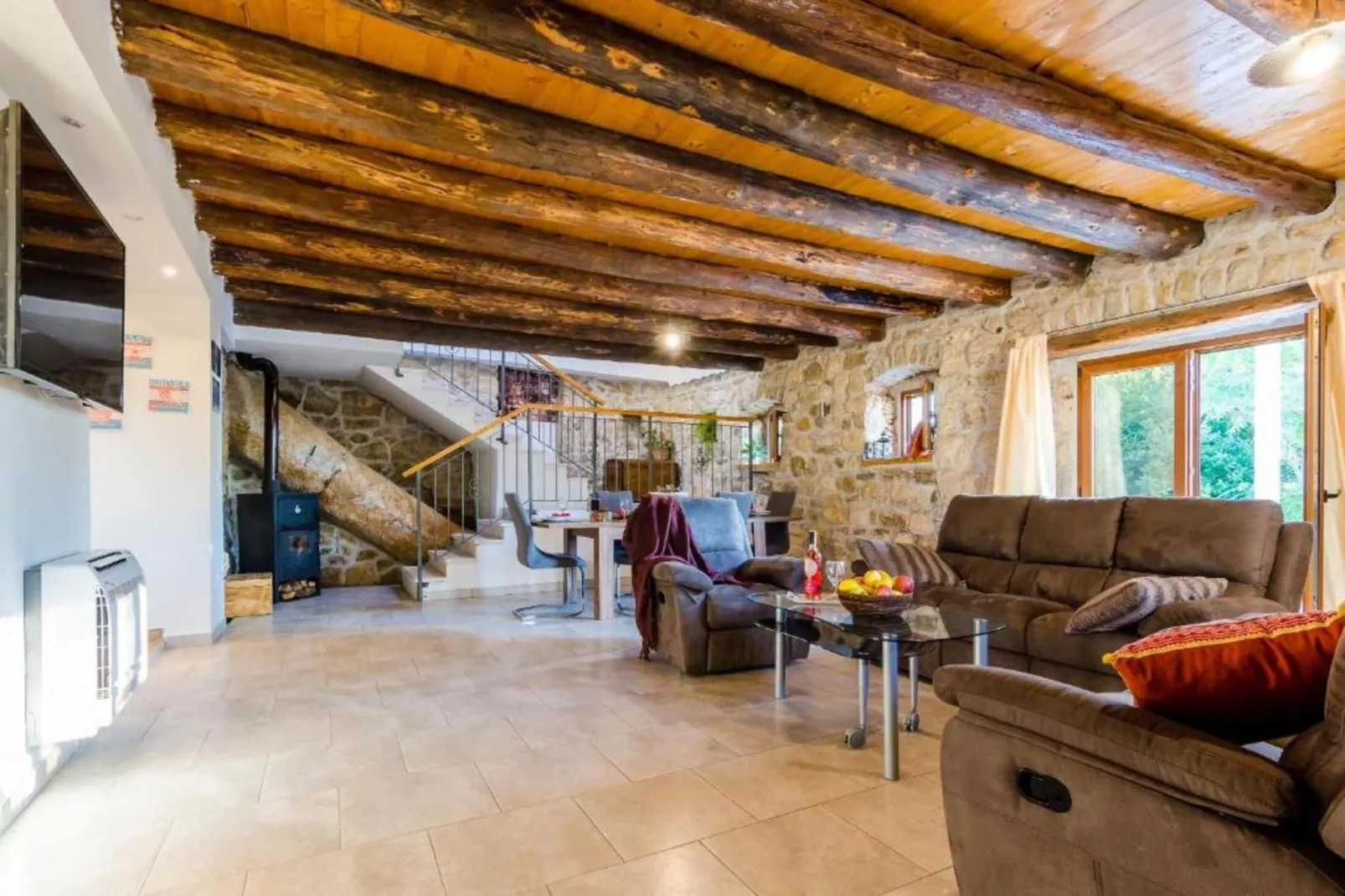 Villa Luciano Dubrovnik-Woonkamer