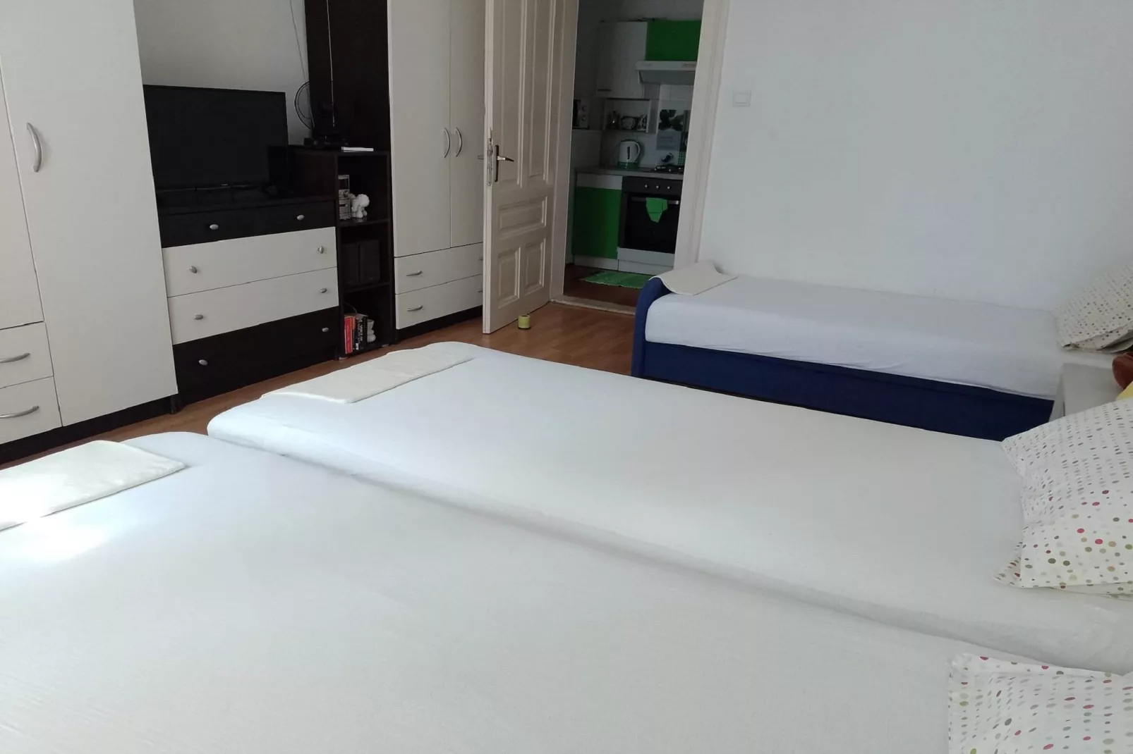 Apartments Jeanny - One Bedroom Apartment with Terrace-Slaapkamer