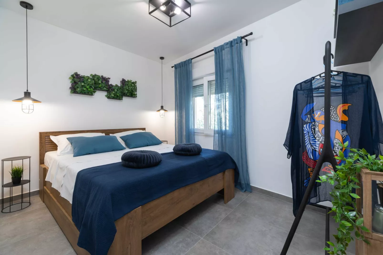 Holiday Home Diana - Five Bedroom House with Terrace and Sea View-Slaapkamer