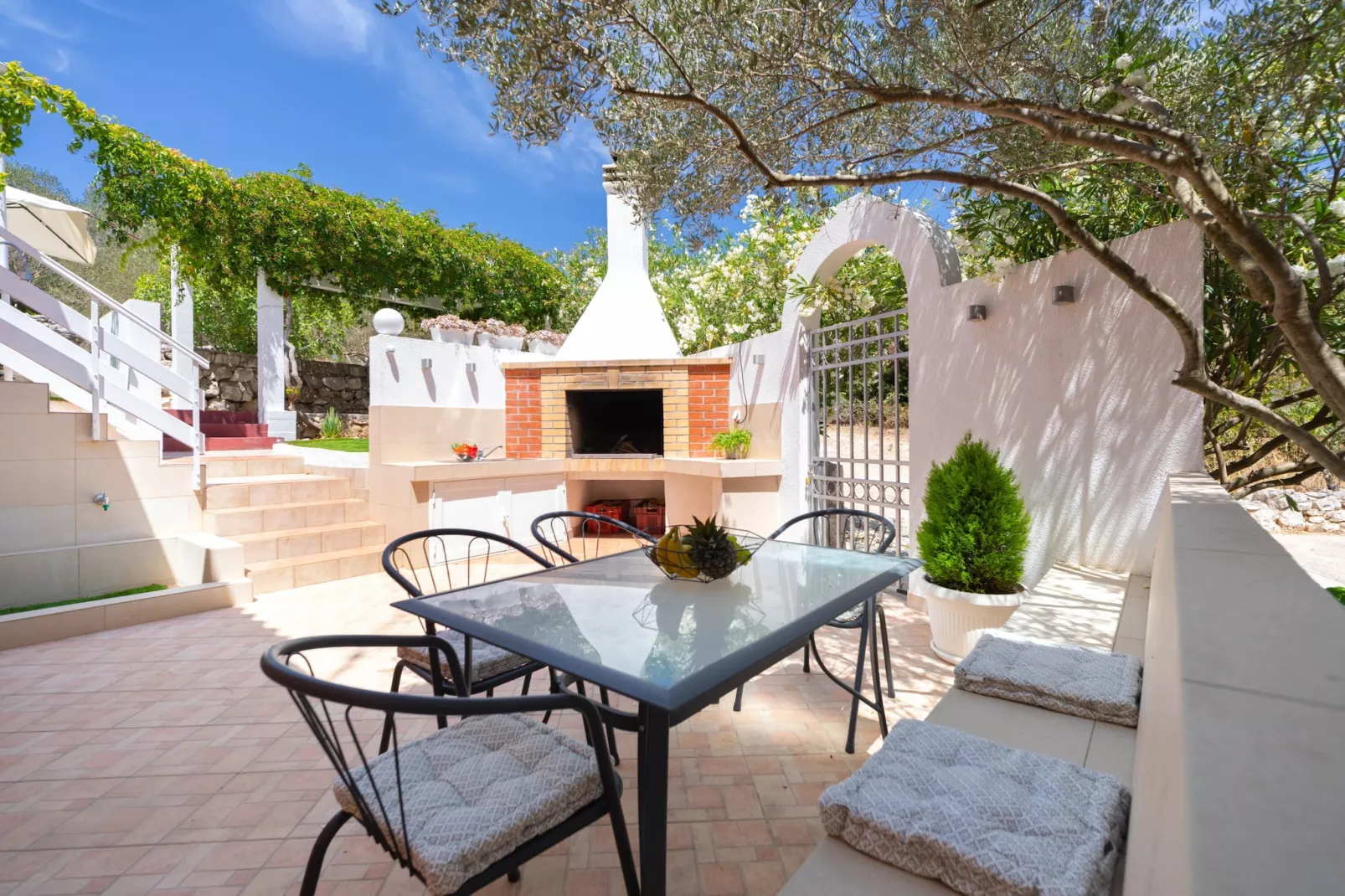 Holiday Home Diana -  Comfort Two Bedroom Apartment with Terrace and Sea View-Terras