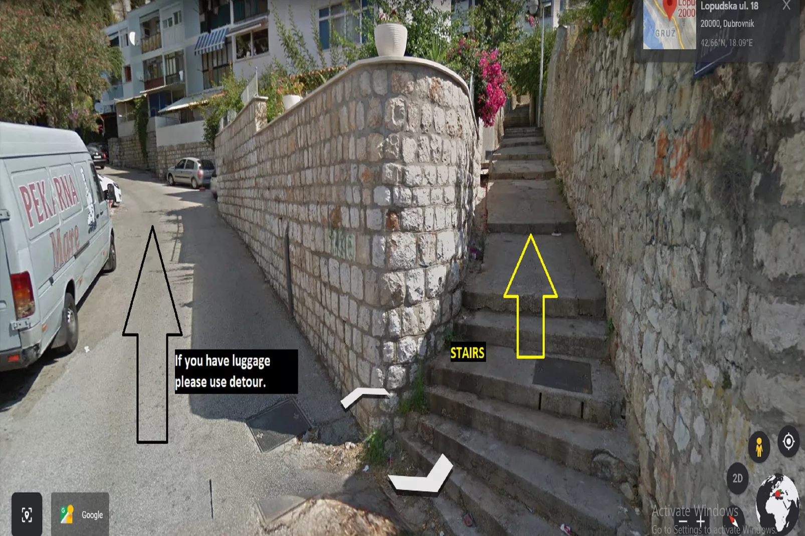 Apartment & Rooms Alan - One Bedroom Apartment with Balcony and Sea View-Uitzicht