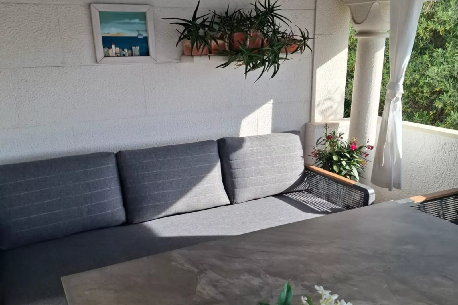 Three bedroom Apartment with terrace and sea view (Nera)-Terrasbalkon