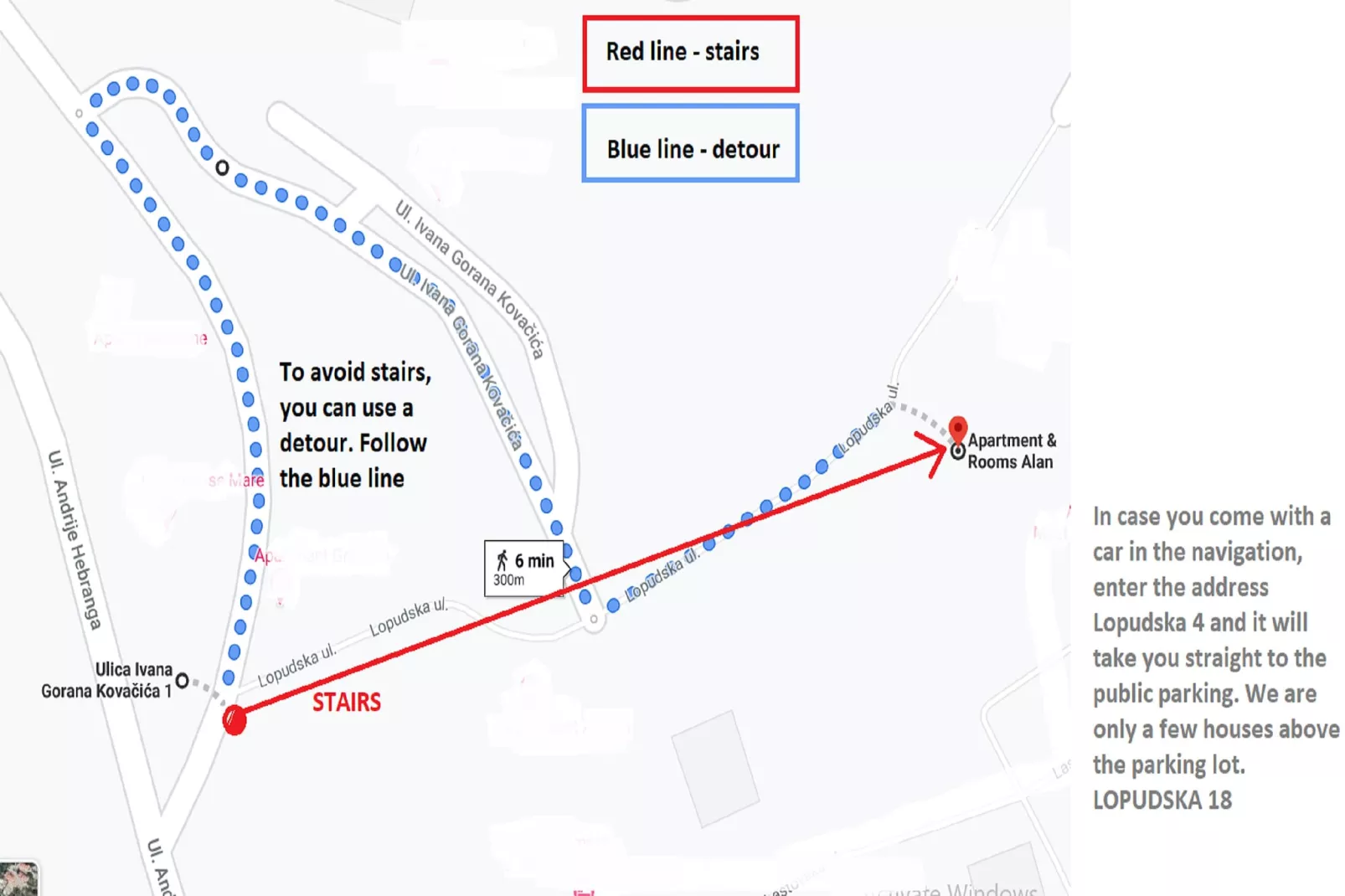 Apartment & Rooms Alan - One Bedroom Apartment with Balcony and Sea View-Uitzicht