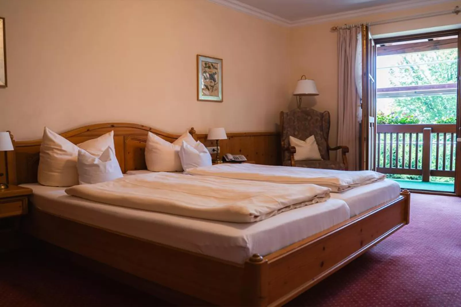 Sammareier Gutshof - Studio EG-Slaapkamer