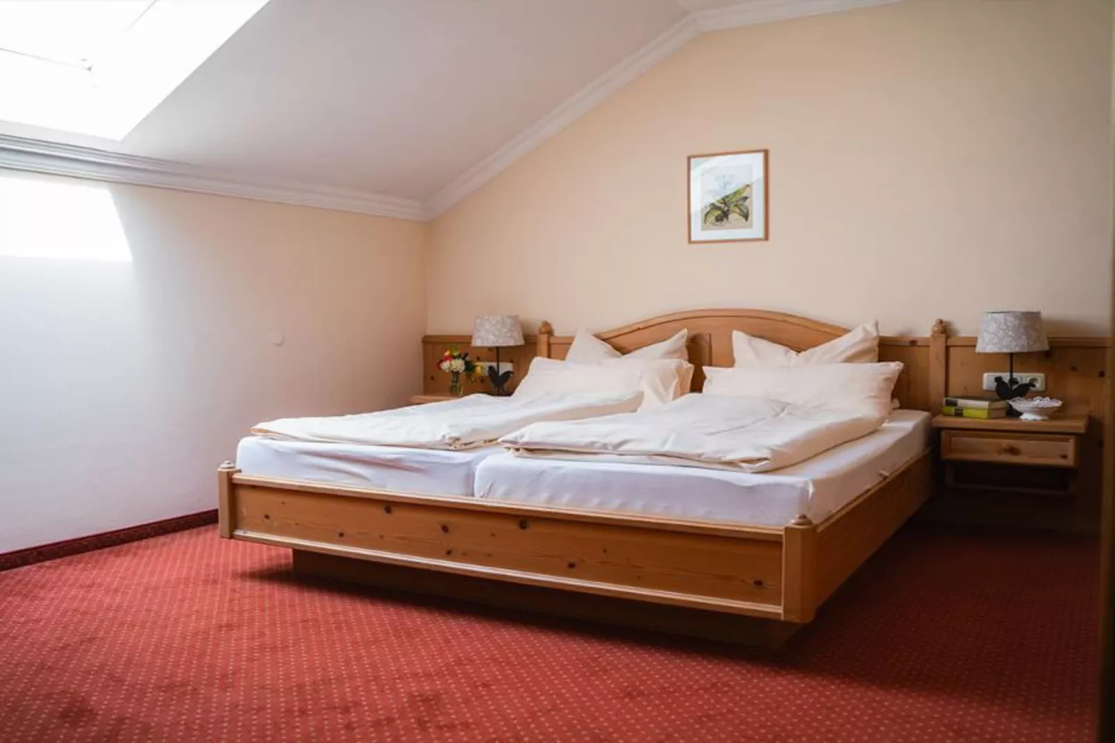 Sammareier Gutshof - Seniorsuite 70qm DG-Slaapkamer