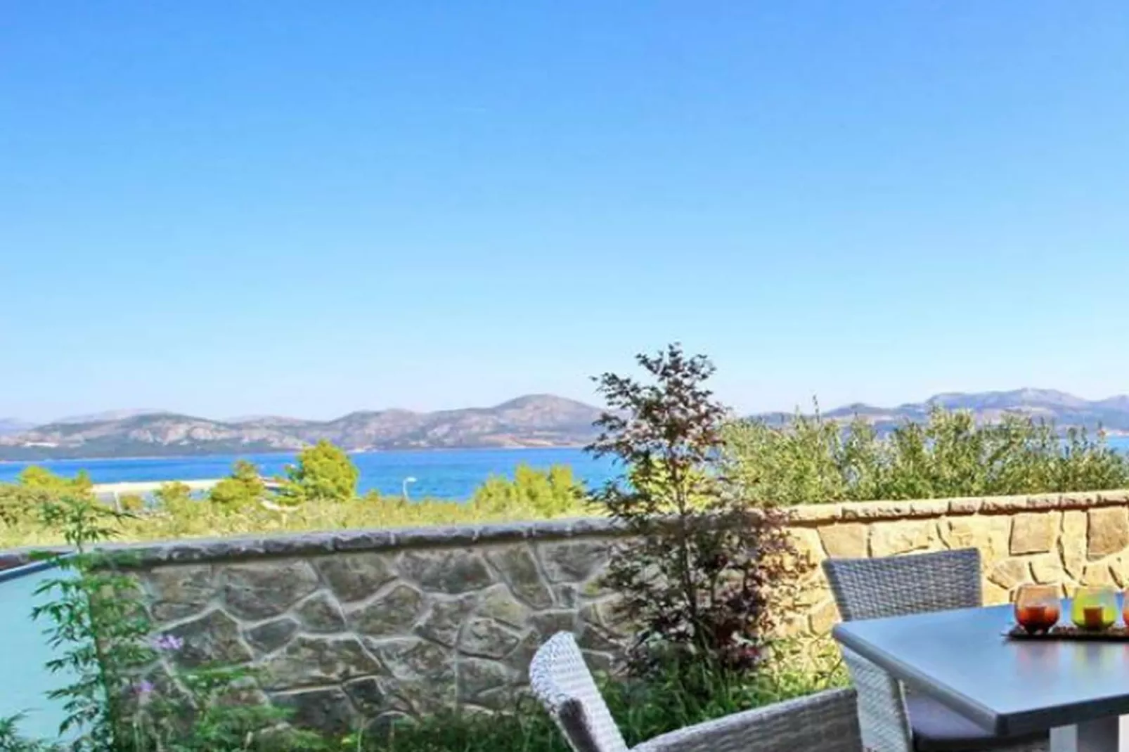 Apartments Kula - Three Bedroom Apartment with Balcony and Sea View-B5-Terras