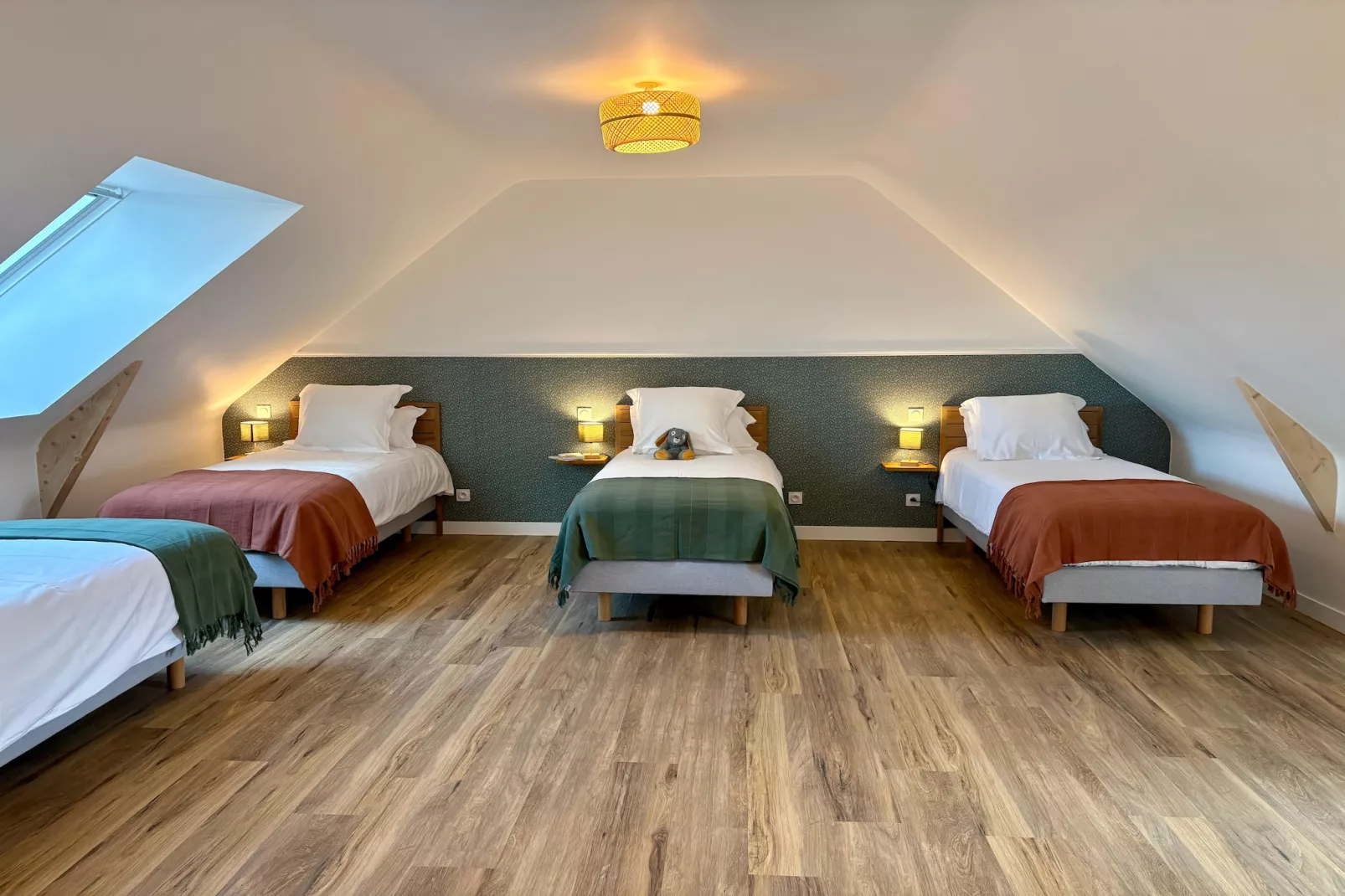 Joli gîte à Corseul-Slaapkamer