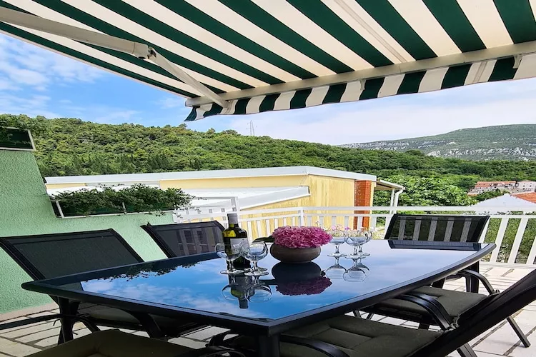 Holiday Home Gea - Three Bedroom Holiday Home with Terrace and Partial Sea View-Terrasbalkon