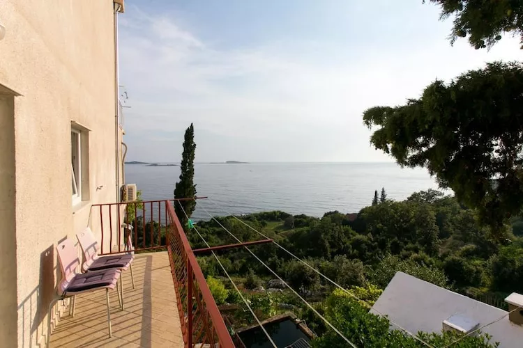 Guest House Fontana - Two Bedroom Apartment with Balcony and Sea View - Uitzicht