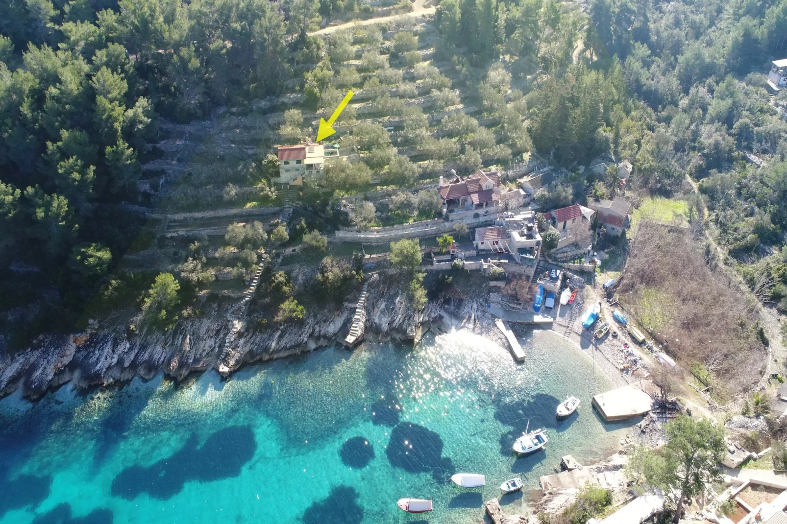 Stone House Oreb - Two Bedroom Holiday Home with Sea View-Uitzicht