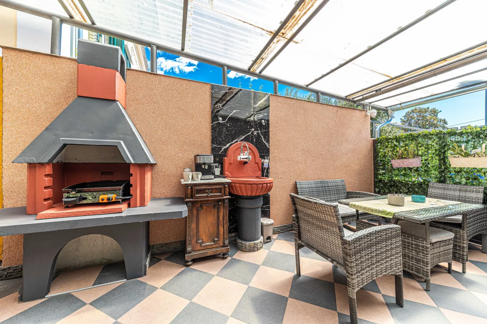 Apartments Keka - Studio Apartment-Terras