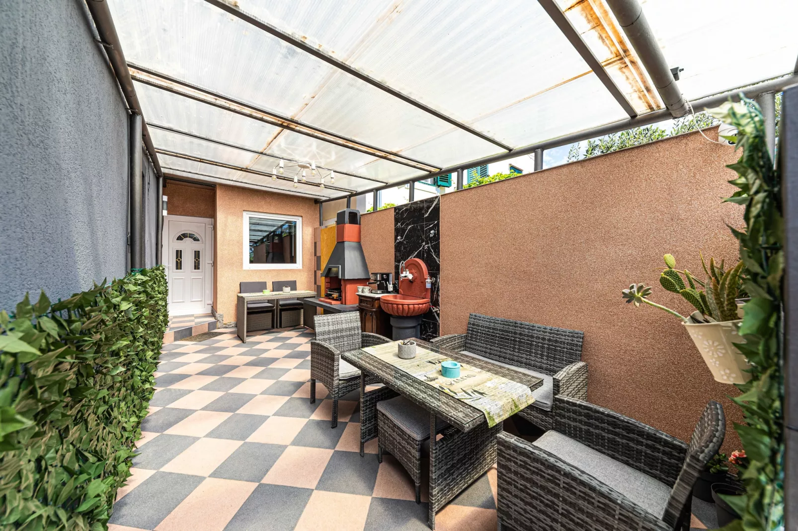 Apartments Keka - Studio Apartment-Terras