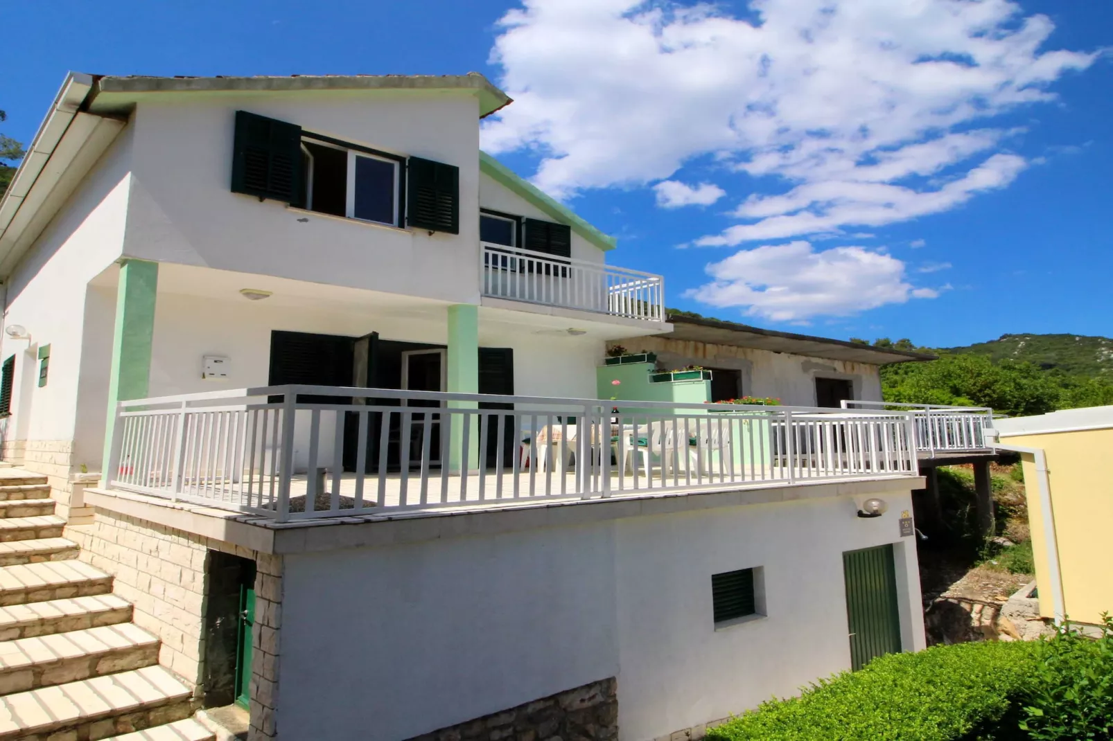 Holiday Home Gea - Three Bedroom Holiday Home with Terrace and Partial Sea View-Buitenlucht