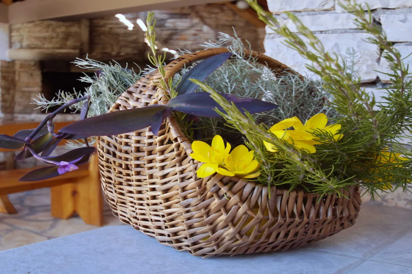 Stone House Mia - Two Bedroom Stone House with Terrace and Sea View-Binnen