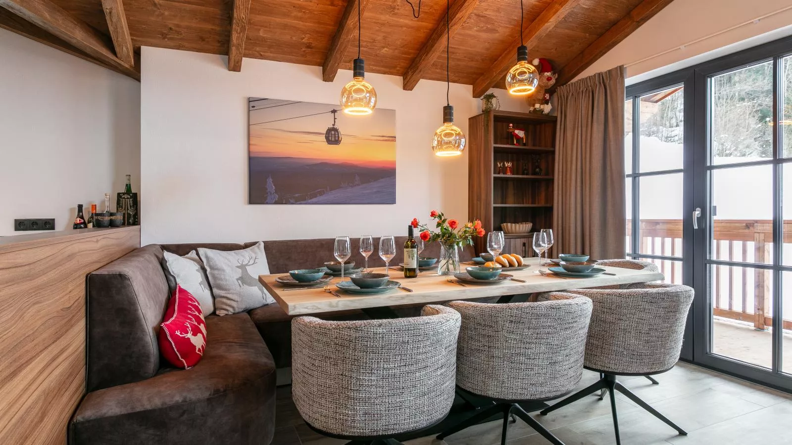 Tauernlodge Eben D4 - Eetkamer