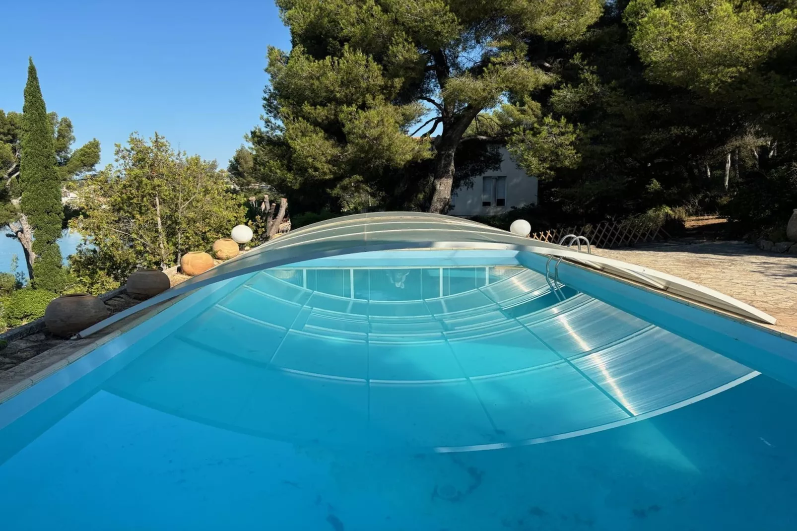 La Sauvagère-Zwembad