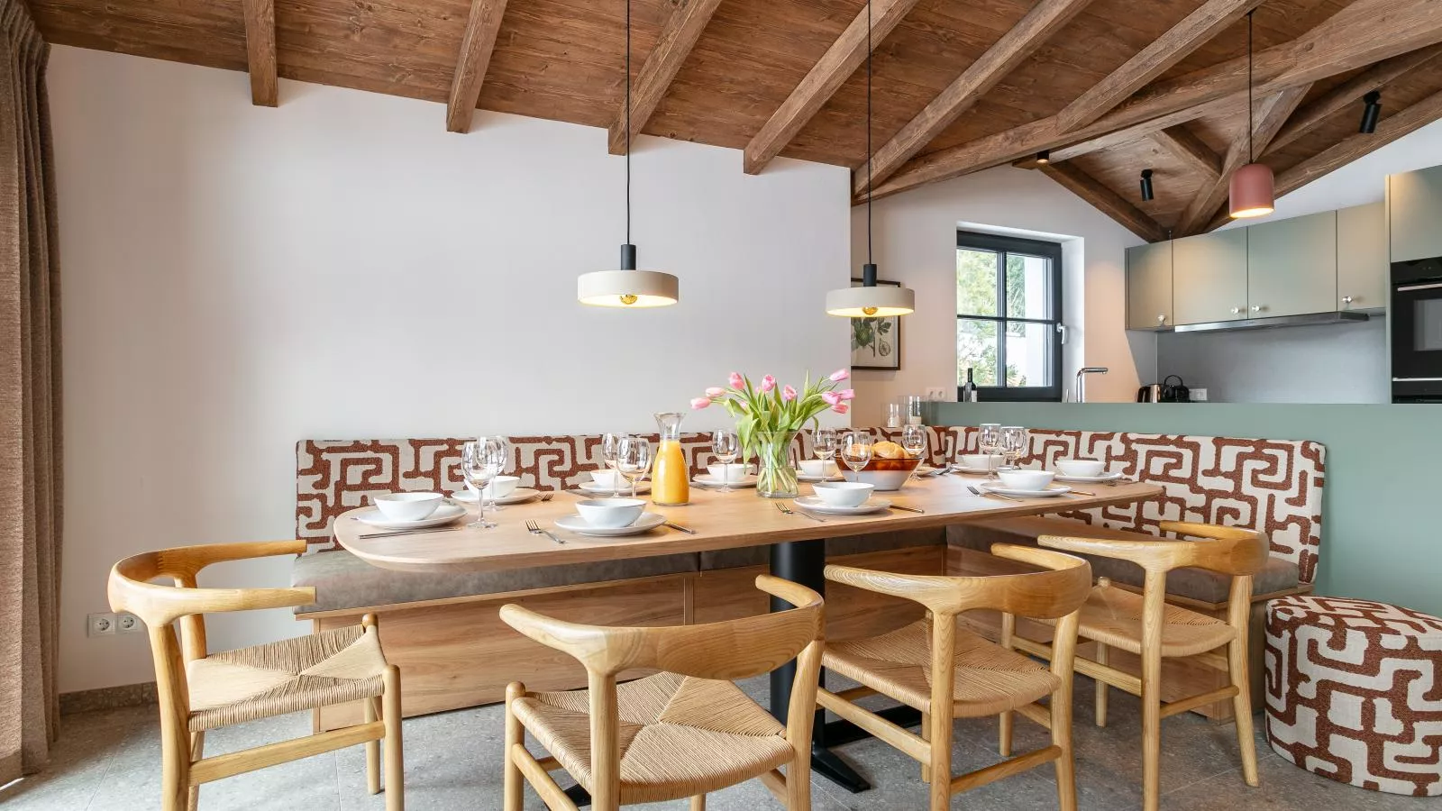 Tauernlodge Eben E1-Eetkamer