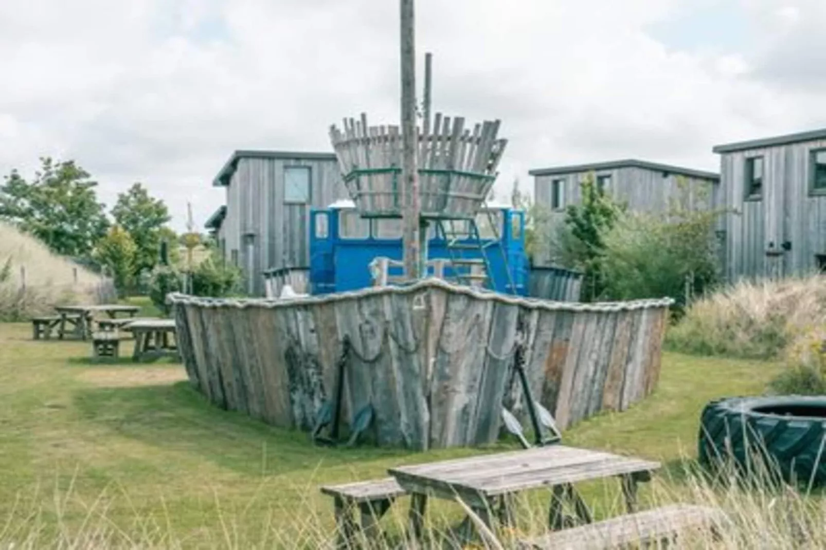 Juttershut Duynpark - Callantsoog-Buitenkant zomer