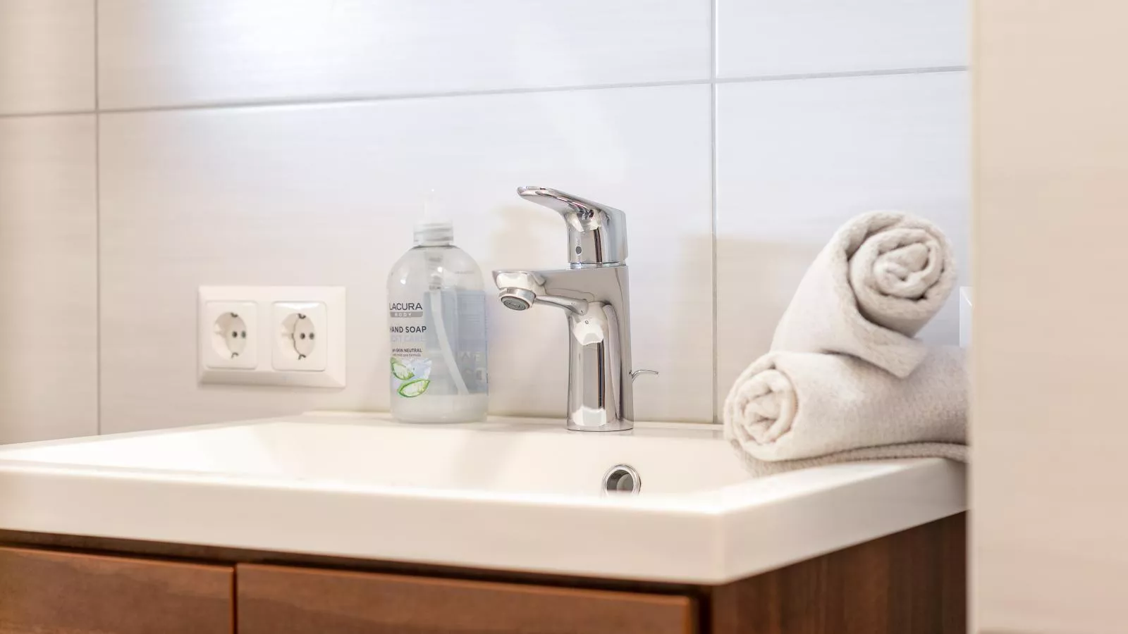 Haus Barbara-Badkamer