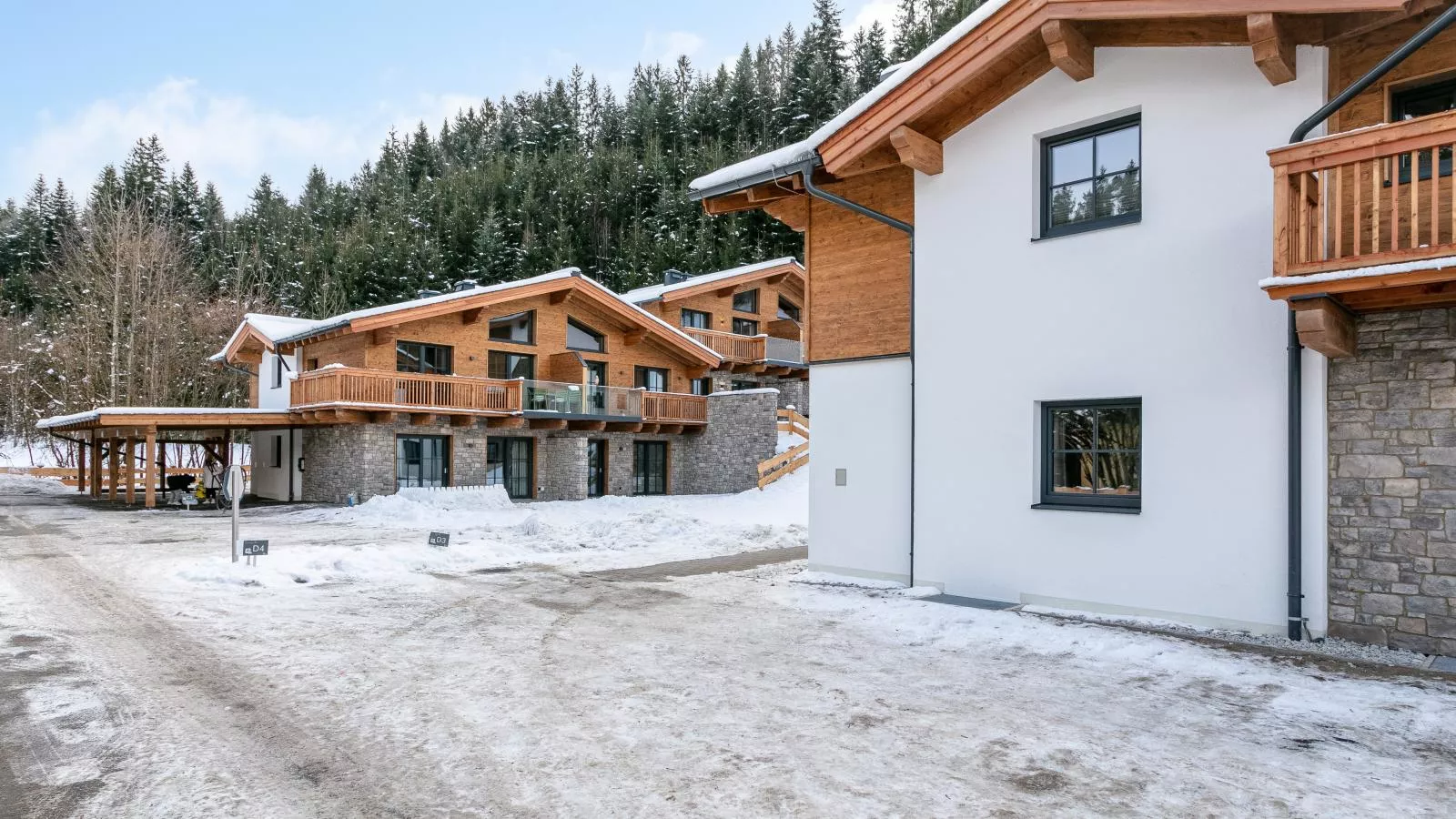Tauernlodge Eben D4 - Exterieur winter