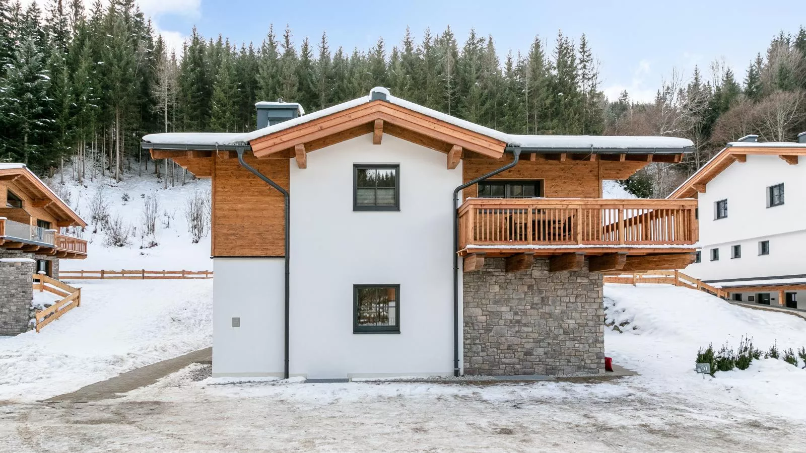 Tauernlodge Eben D4 - Exterieur winter