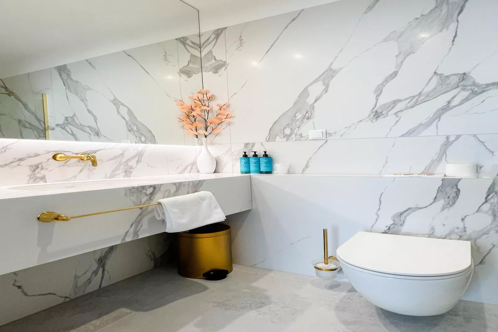 Apartament z tarasem na parterze-Badkamer