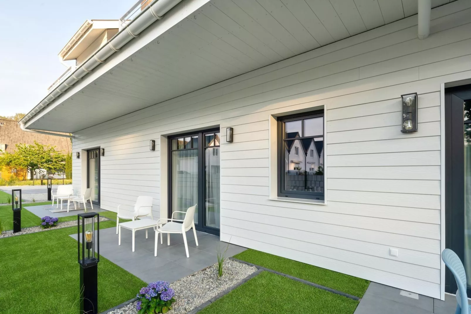 Apartament z tarasem na parterze-Terrasbalkon