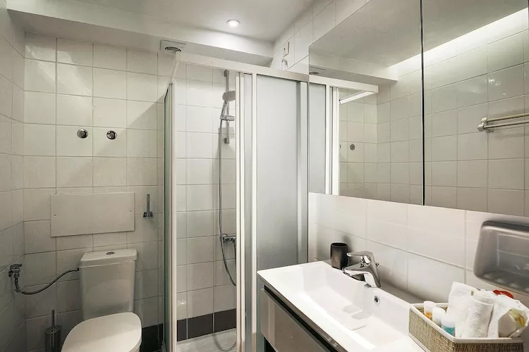 Holiday homes Trikorfo Beach, Gerakini-Panorama Senior, pax 2-6 - Badkamer