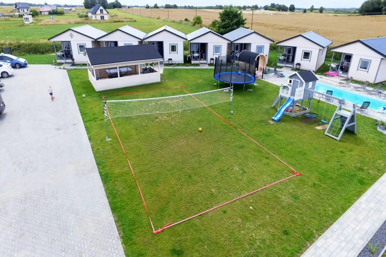 	Domki wakacyjne z basenem Gąski - Gebieden zomer 1km