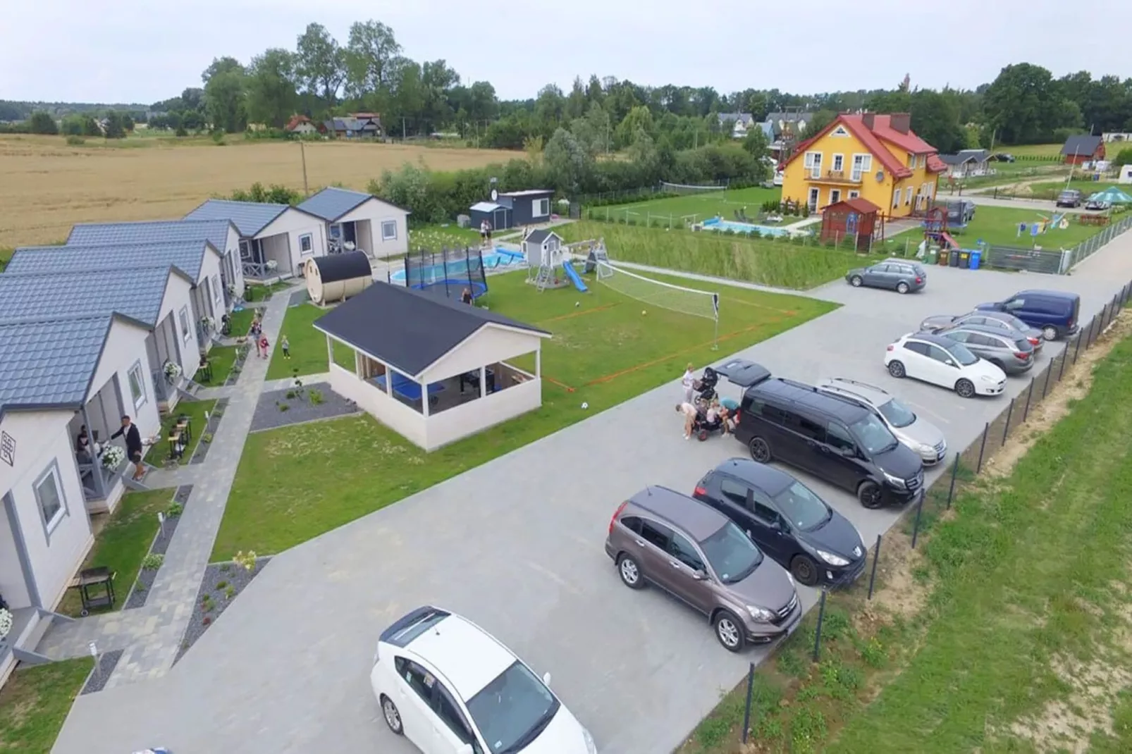 	Domki wakacyjne z basenem Gąski - Gebieden zomer 1km