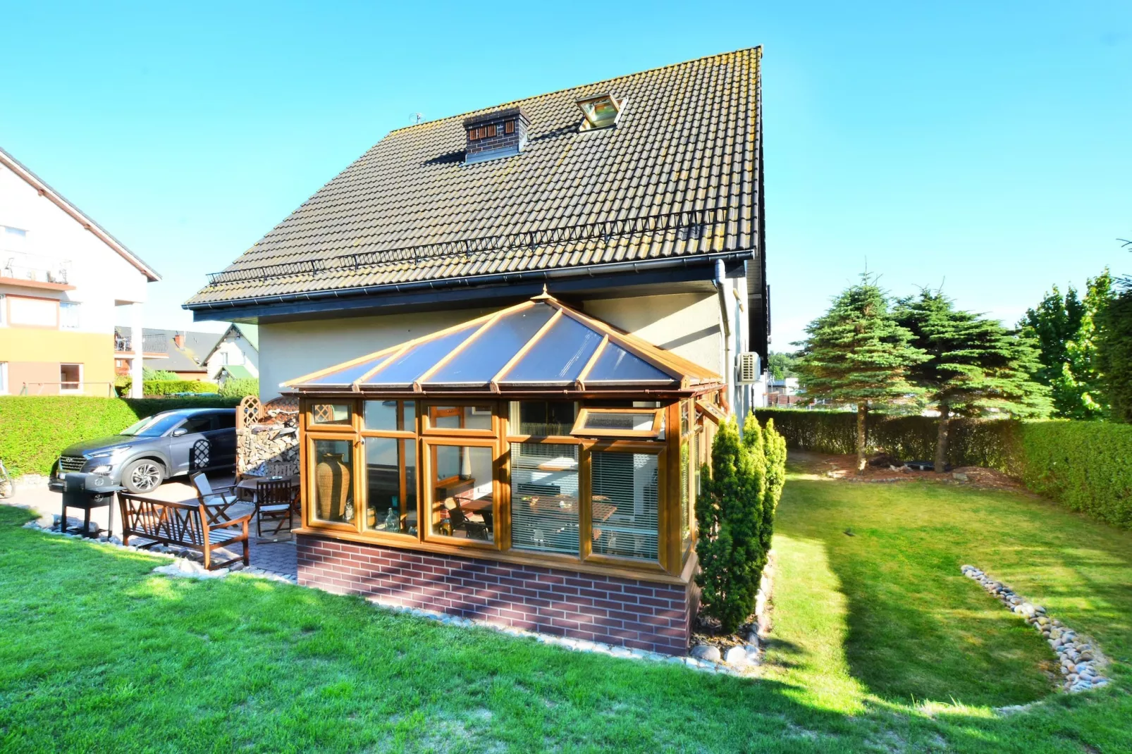 Dom wakacyjny w Jarosławcu-Buitenlucht