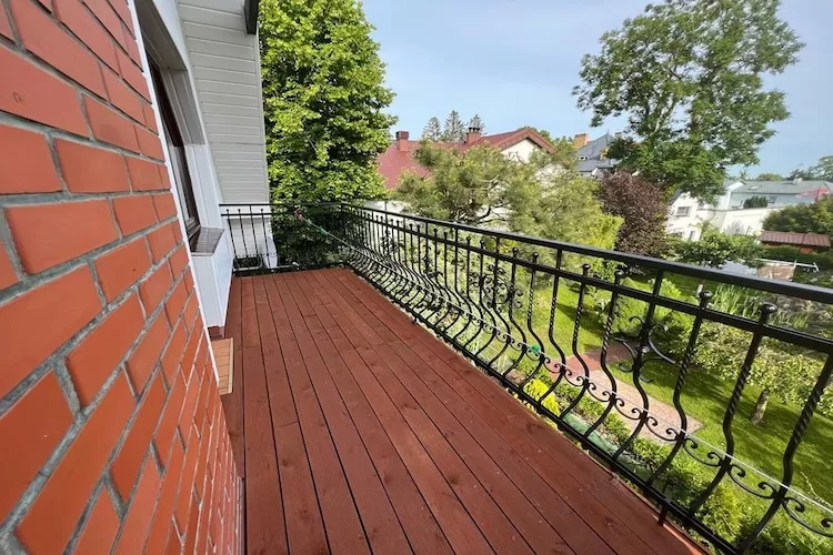 Dom z sauną 150 m2 Ustronie Morskie-Terrasbalkon