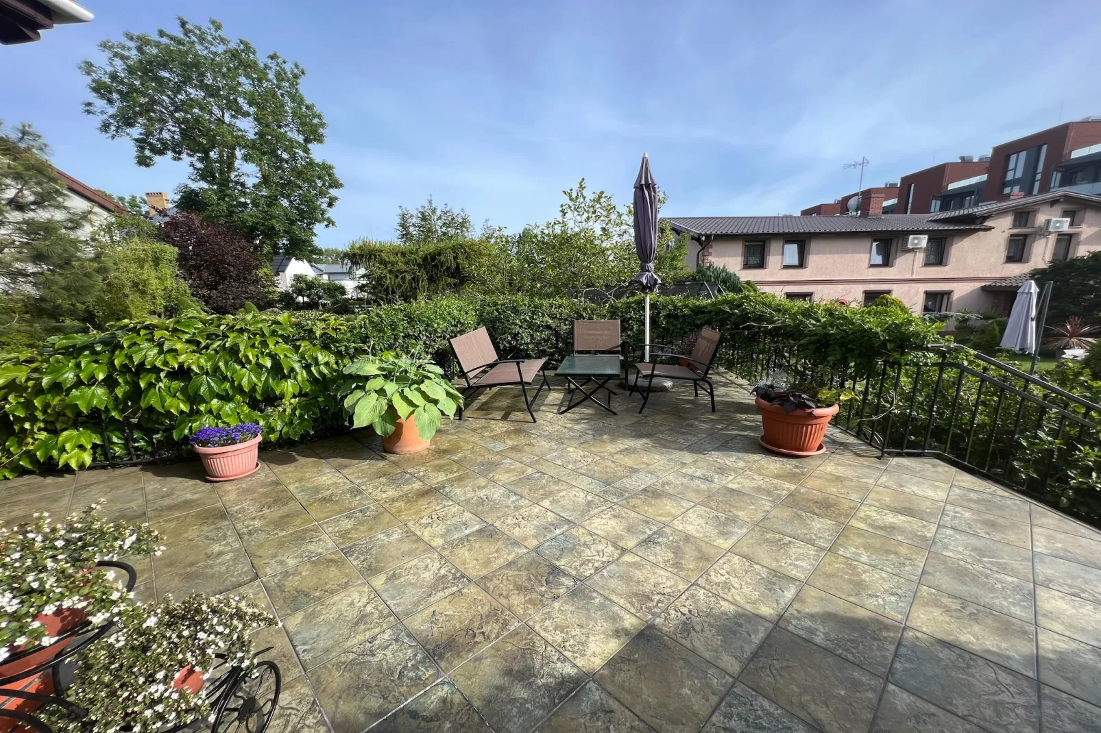 Dom z sauną 150 m2 Ustronie Morskie-Terrasbalkon